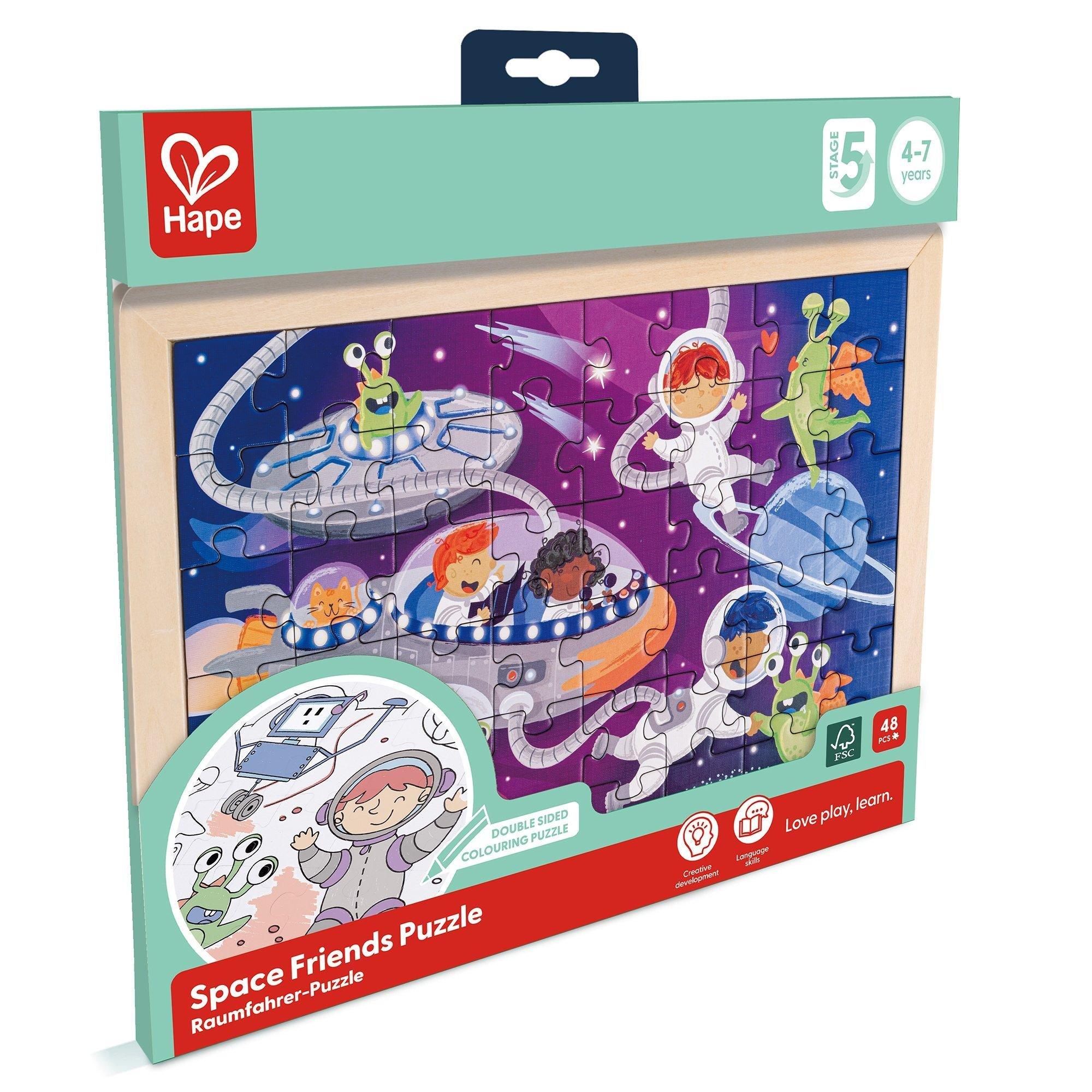 Puzzle: Space Friends