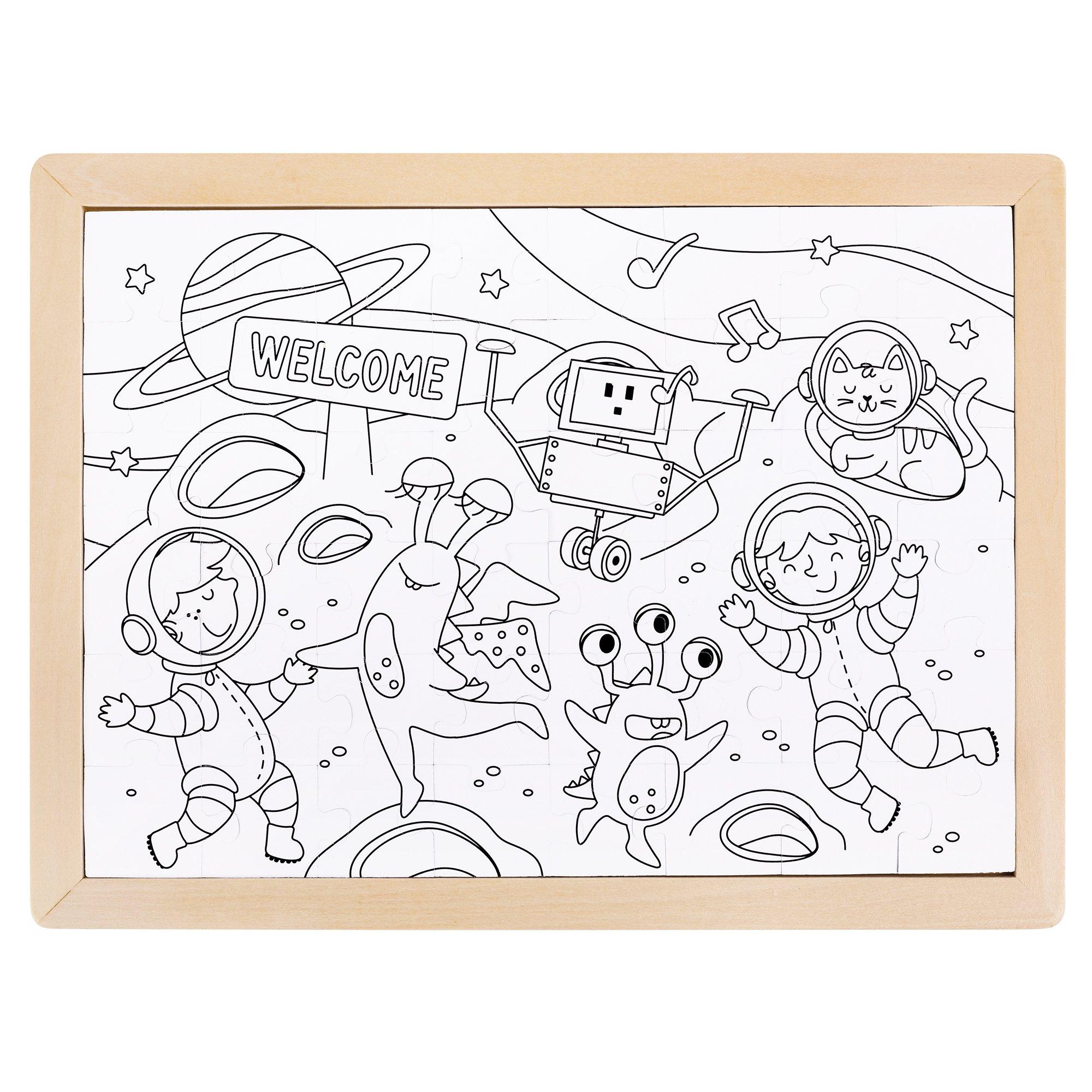 Puzzle: Space Friends image number 2