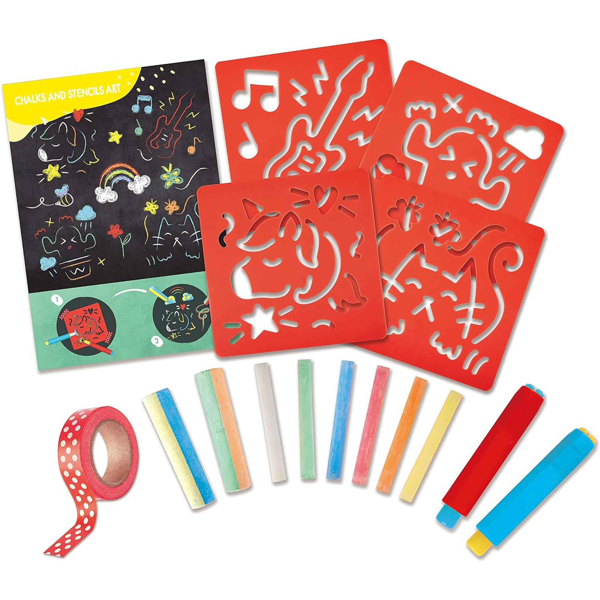 Chalks & Stencils Art