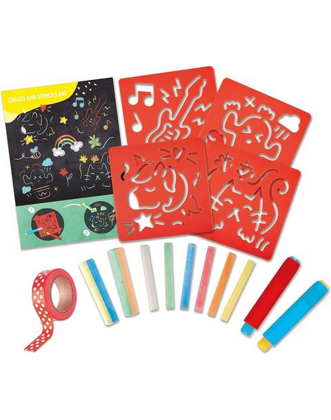 Chalks & Stencils Art