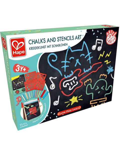 Chalks & Stencils Art