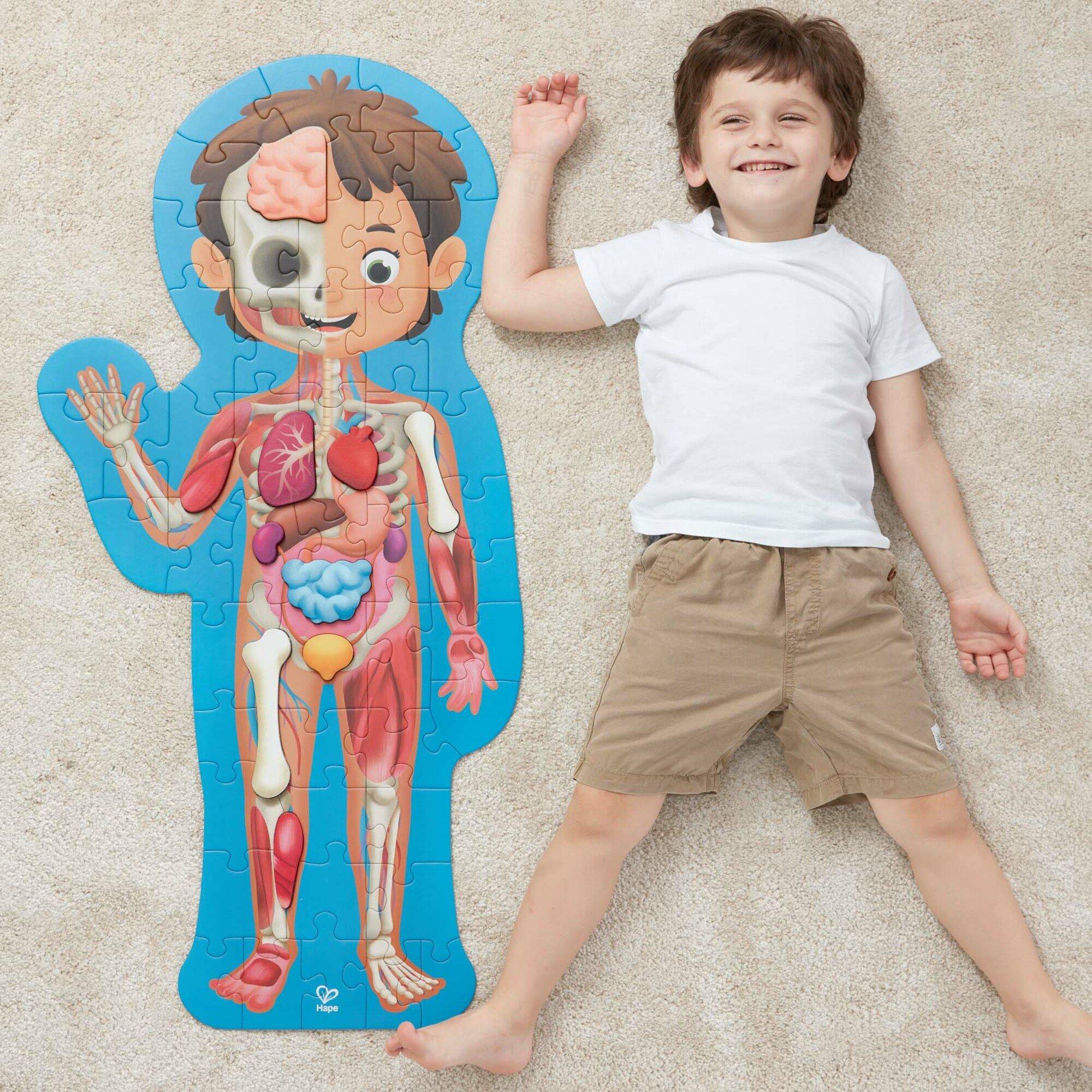 Human Body Puzzle - 60 Oversized Pieces image number 3