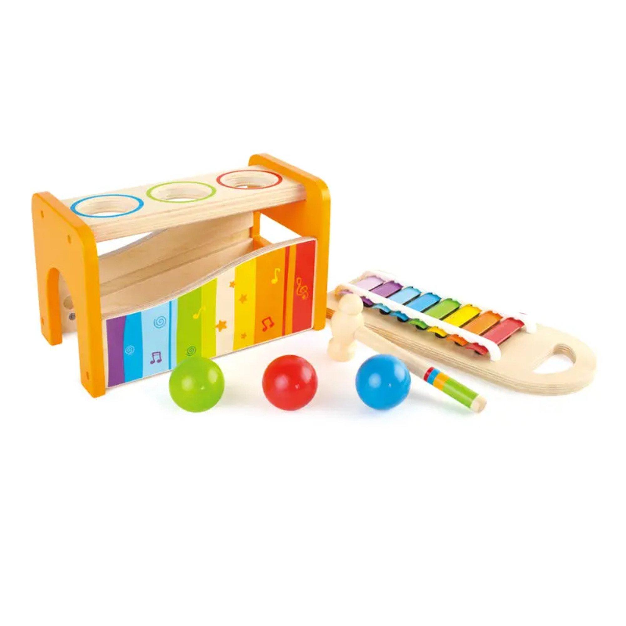 Pound & Tap Bench with Slide Out Xylophone