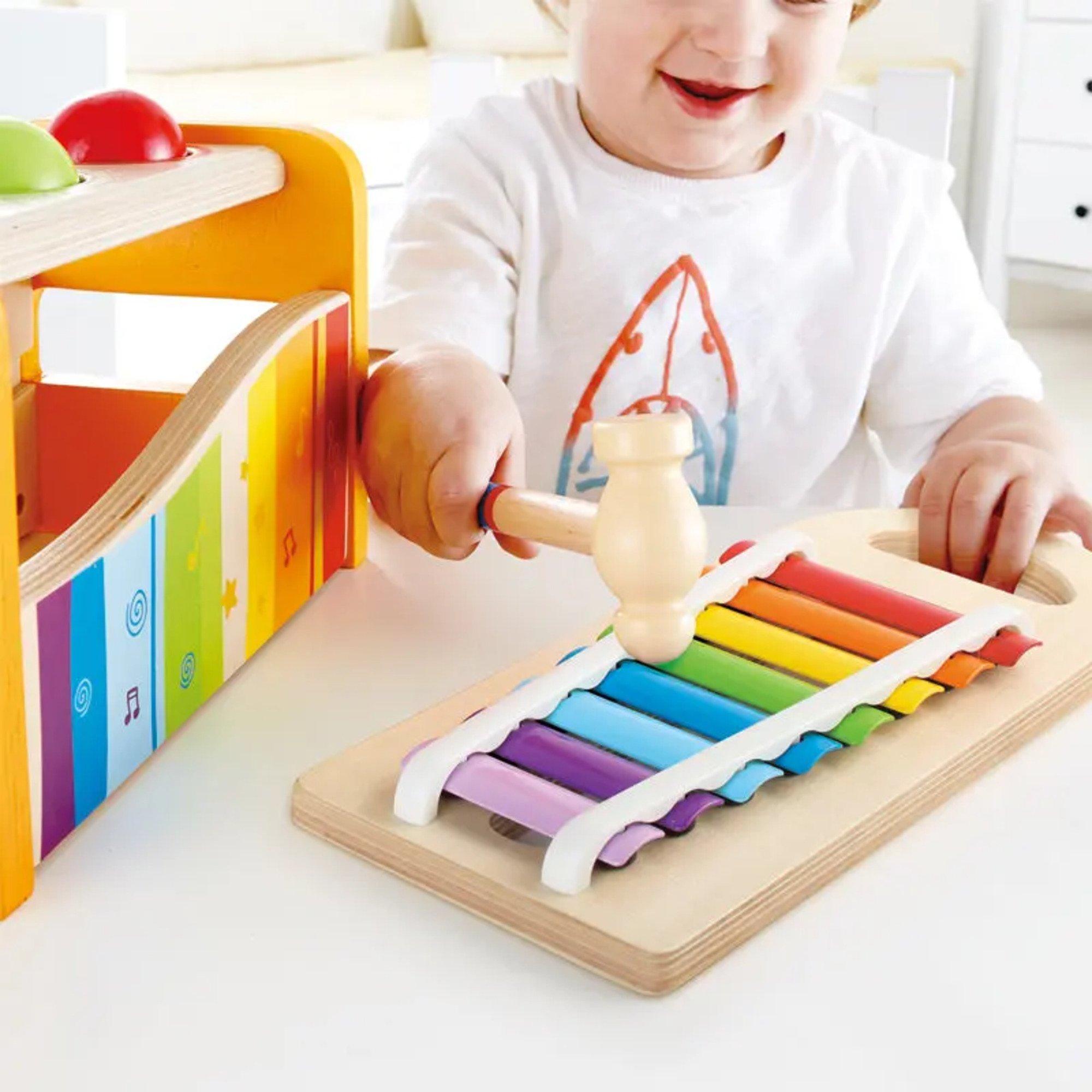 Pound & Tap Bench with Slide Out Xylophone image number 1