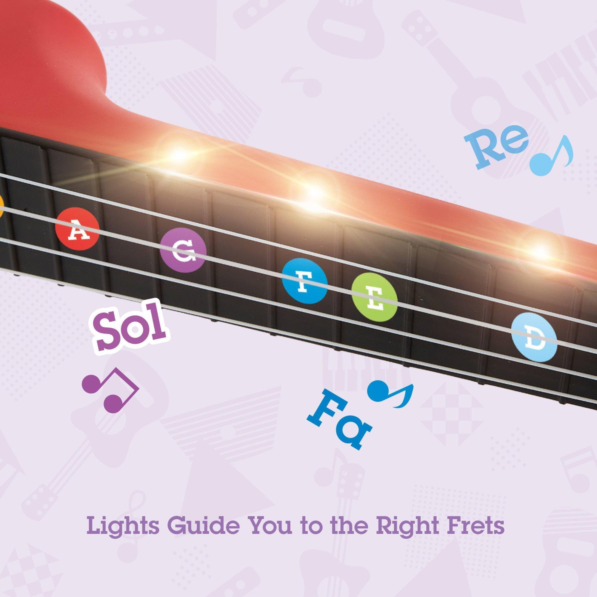 Learn With Lights: Electronic Ukulele - Red image number 1
