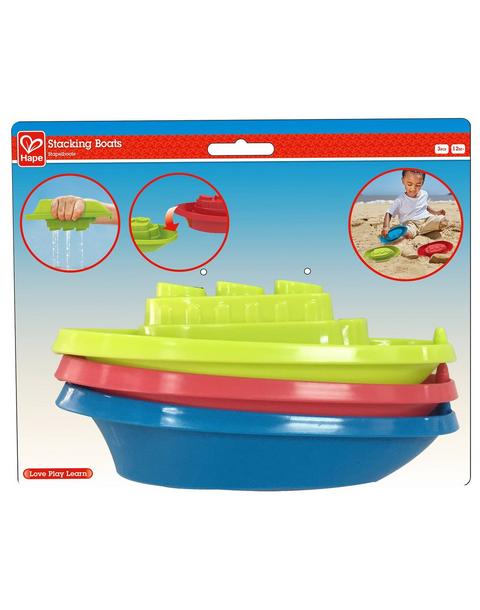 Stacking Boats: Beach & Bath