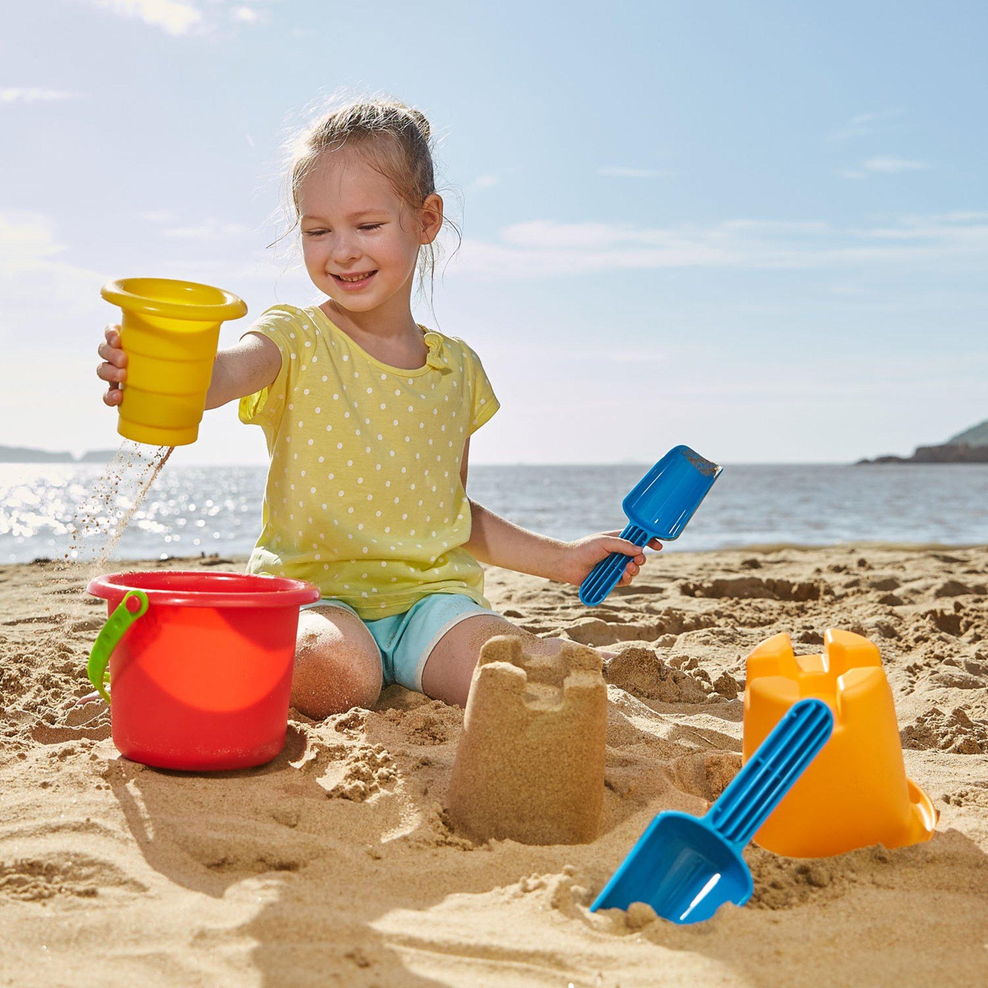 5-In-1 Beach Set - Buckets & Shovels image number 4