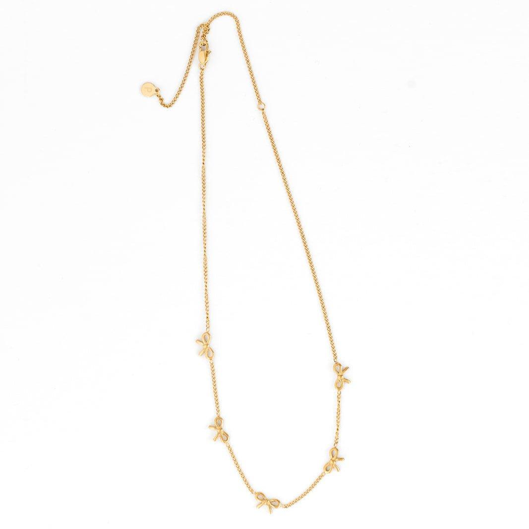 Bow Repeat Necklace image number 2