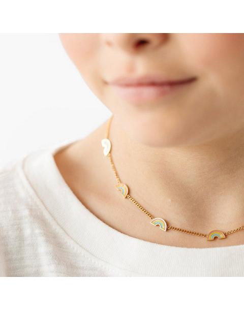 Rainbow Repeat Necklace