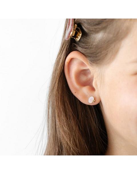 Shell Stud Earrings