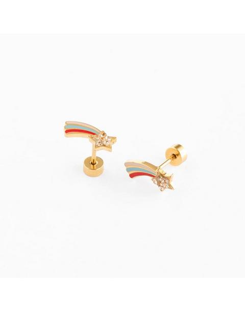 Shooting Star Stud Earrings