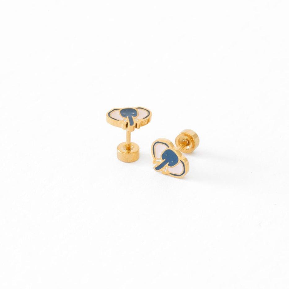 Elephant Stud Earrings