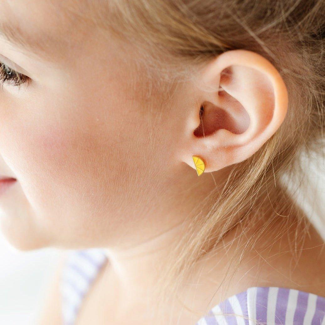 Lemon Stud Earrings image number 1