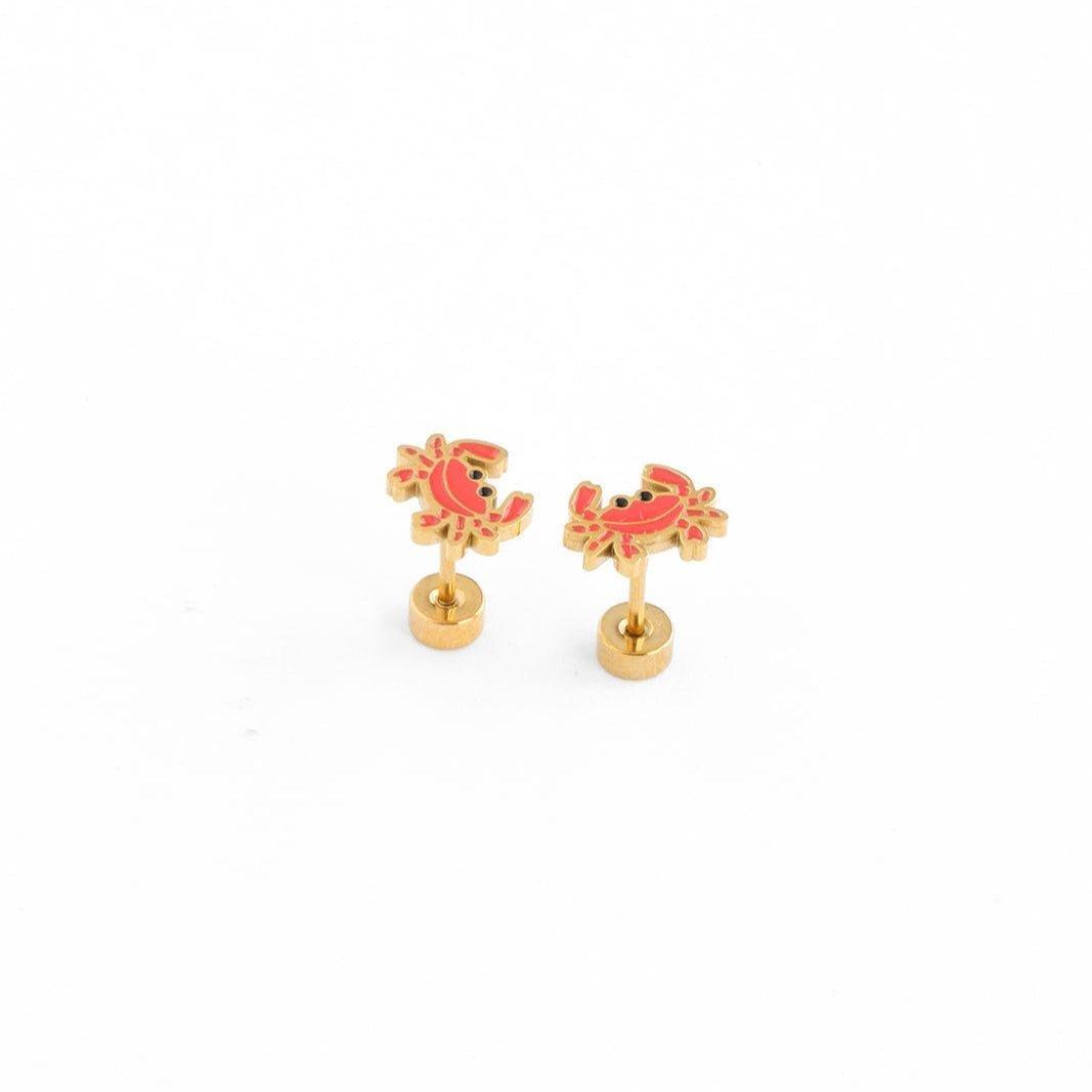 Crab Stud Earrings