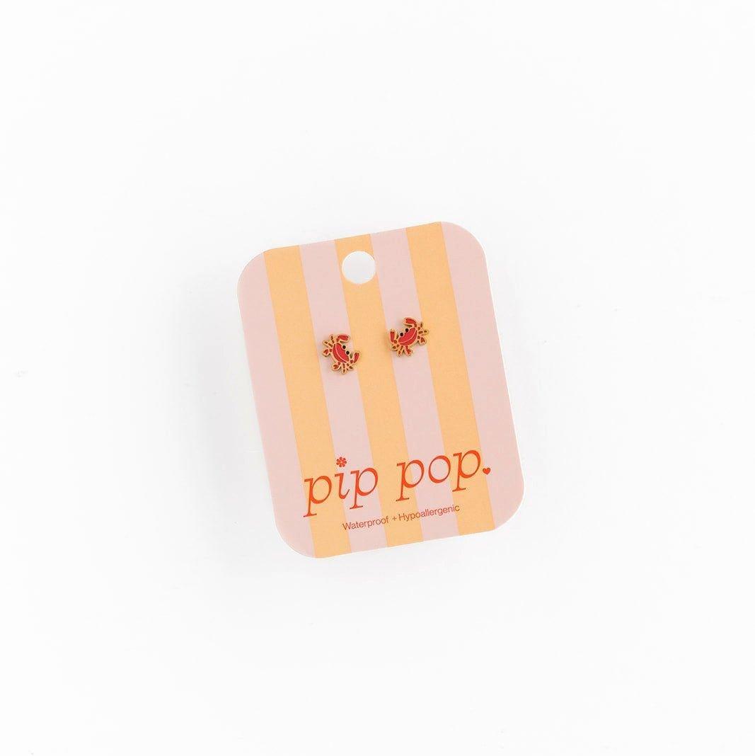 Crab Stud Earrings image number 2