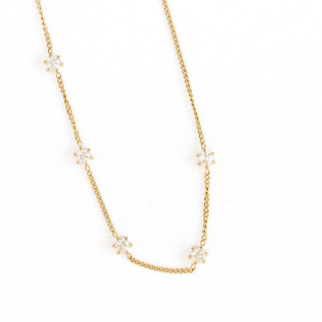 Diamond Repeat Necklace