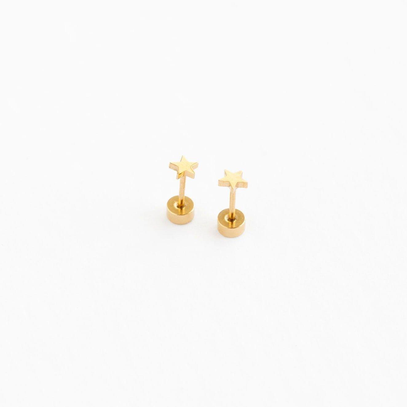 Mini Star Stud Earrings
