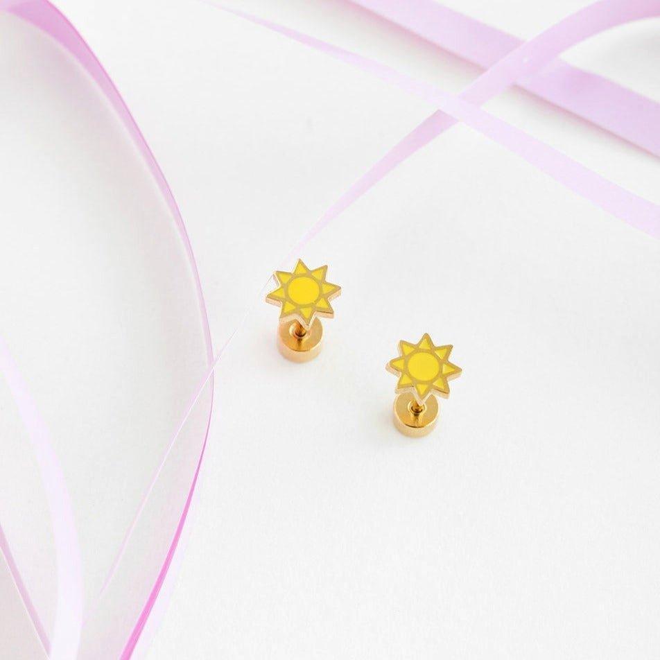 Sunshine Stud Earrings image number 2
