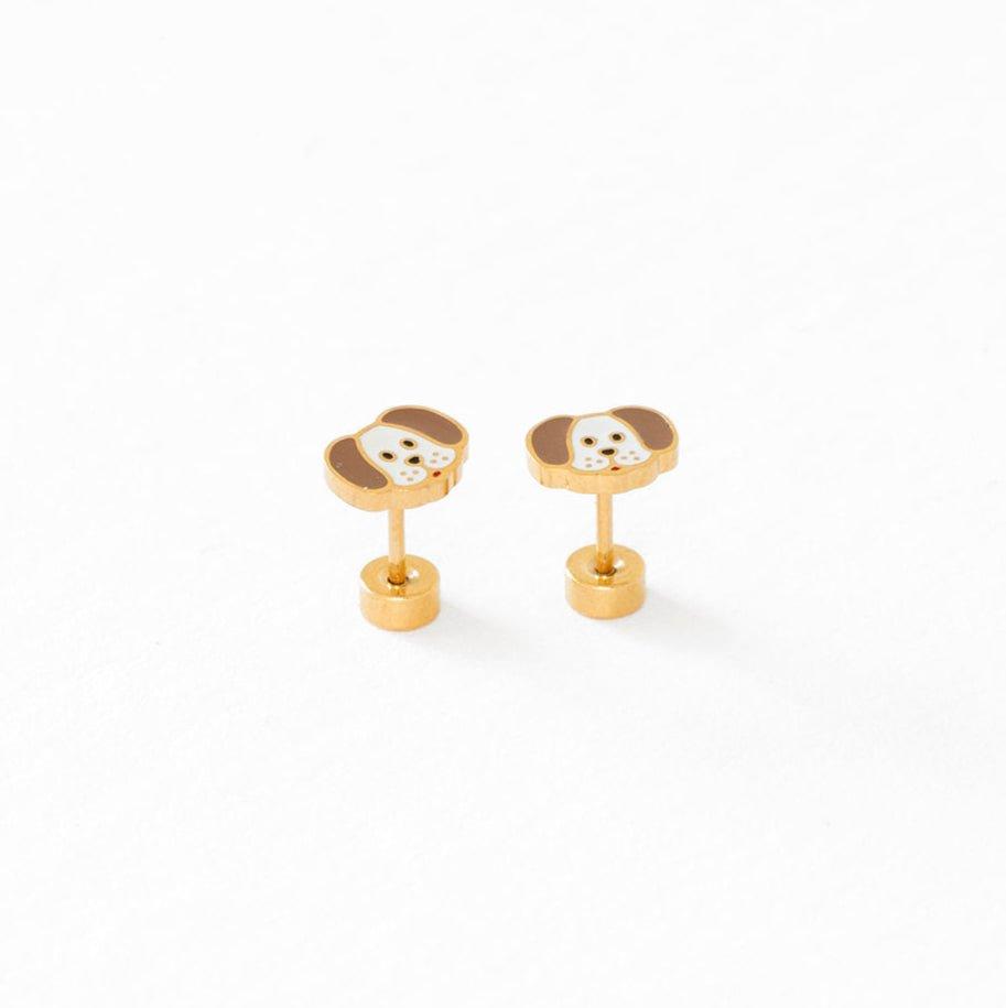 Dog Stud Earrings
