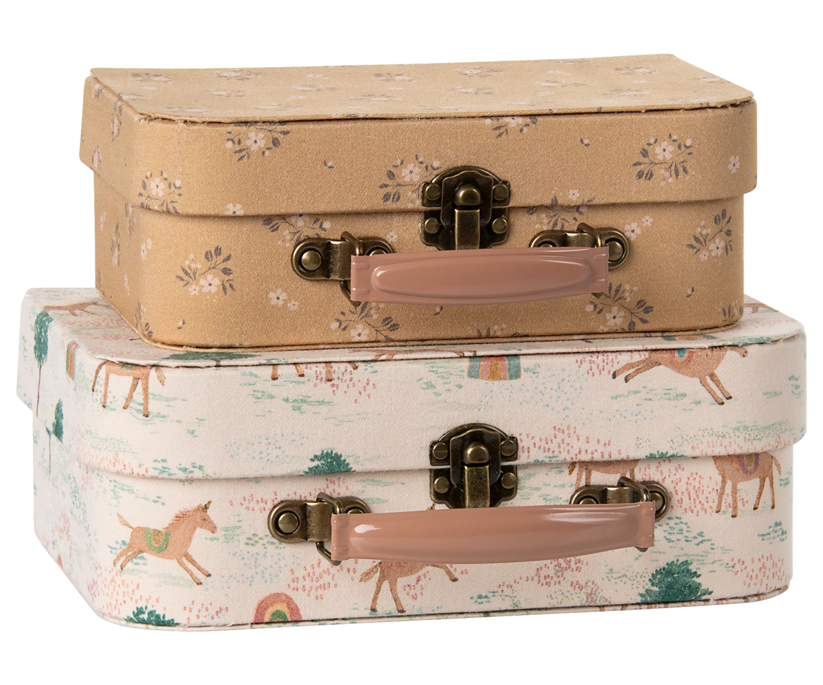 2 Piece Toy Suitcase Set - Unicorn