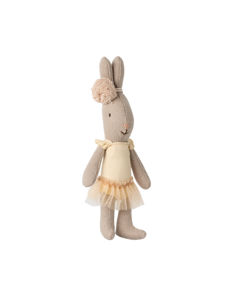 Micro Rabbit in Cream Ballet Suit & Skirt