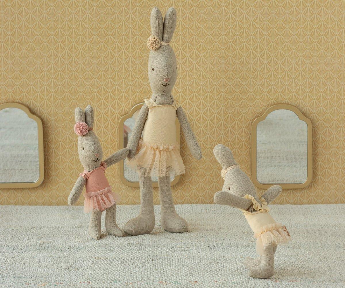 Micro Rabbit in Cream Ballet Suit & Skirt image number 1