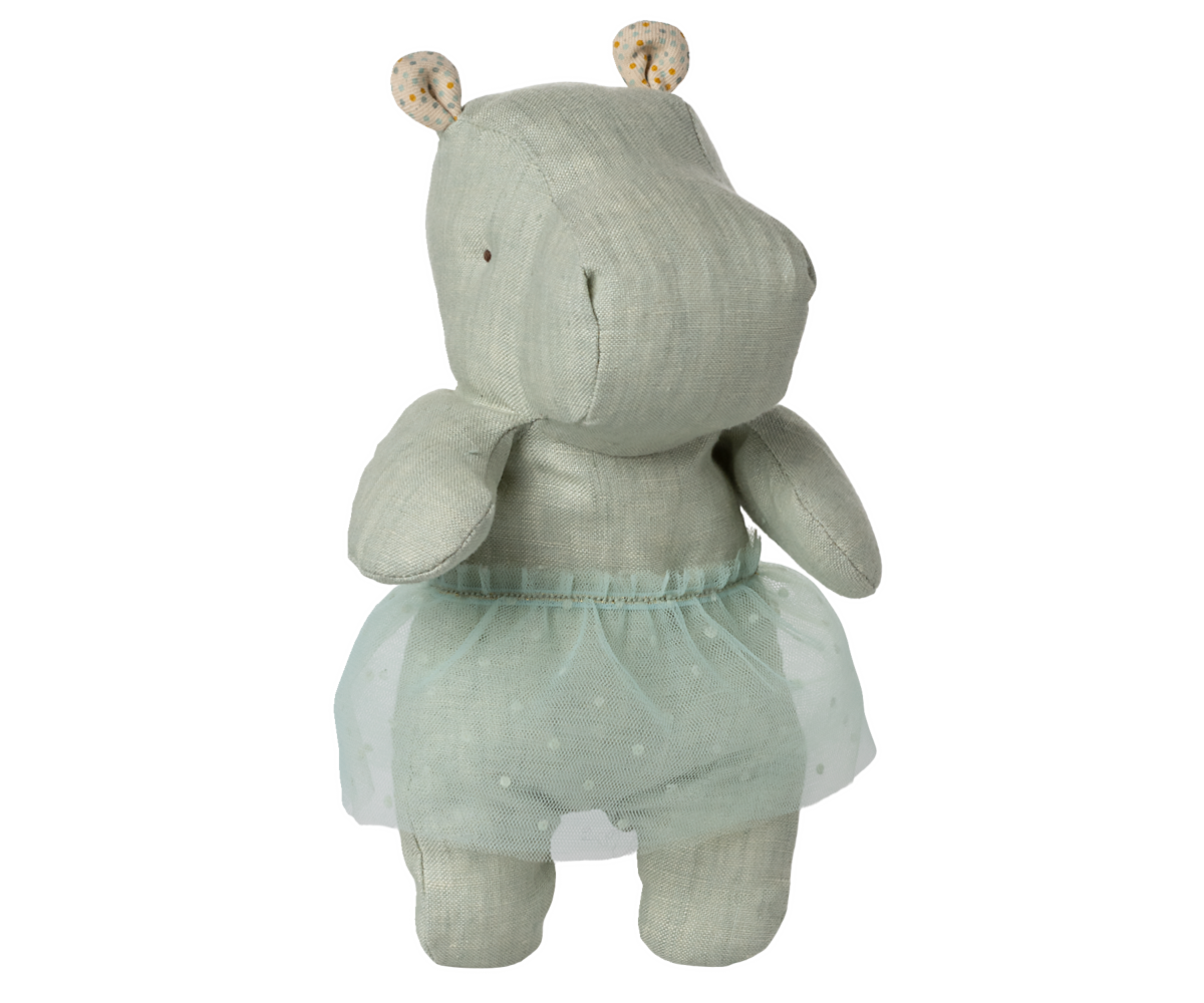 Mint Hippo with Skirt, Small