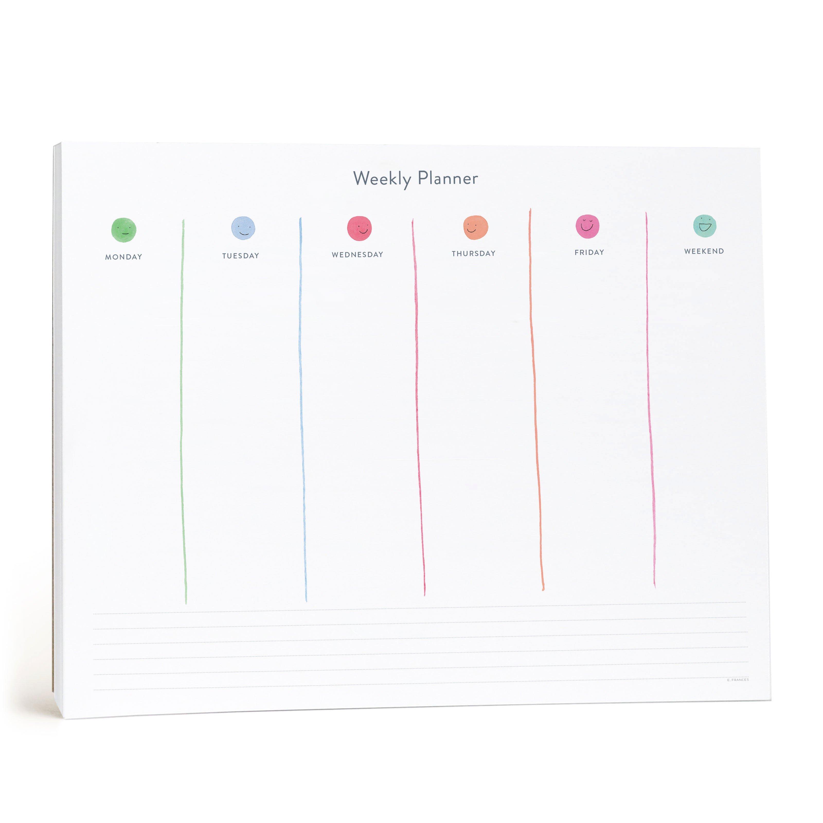 Smiles Weekly Planner