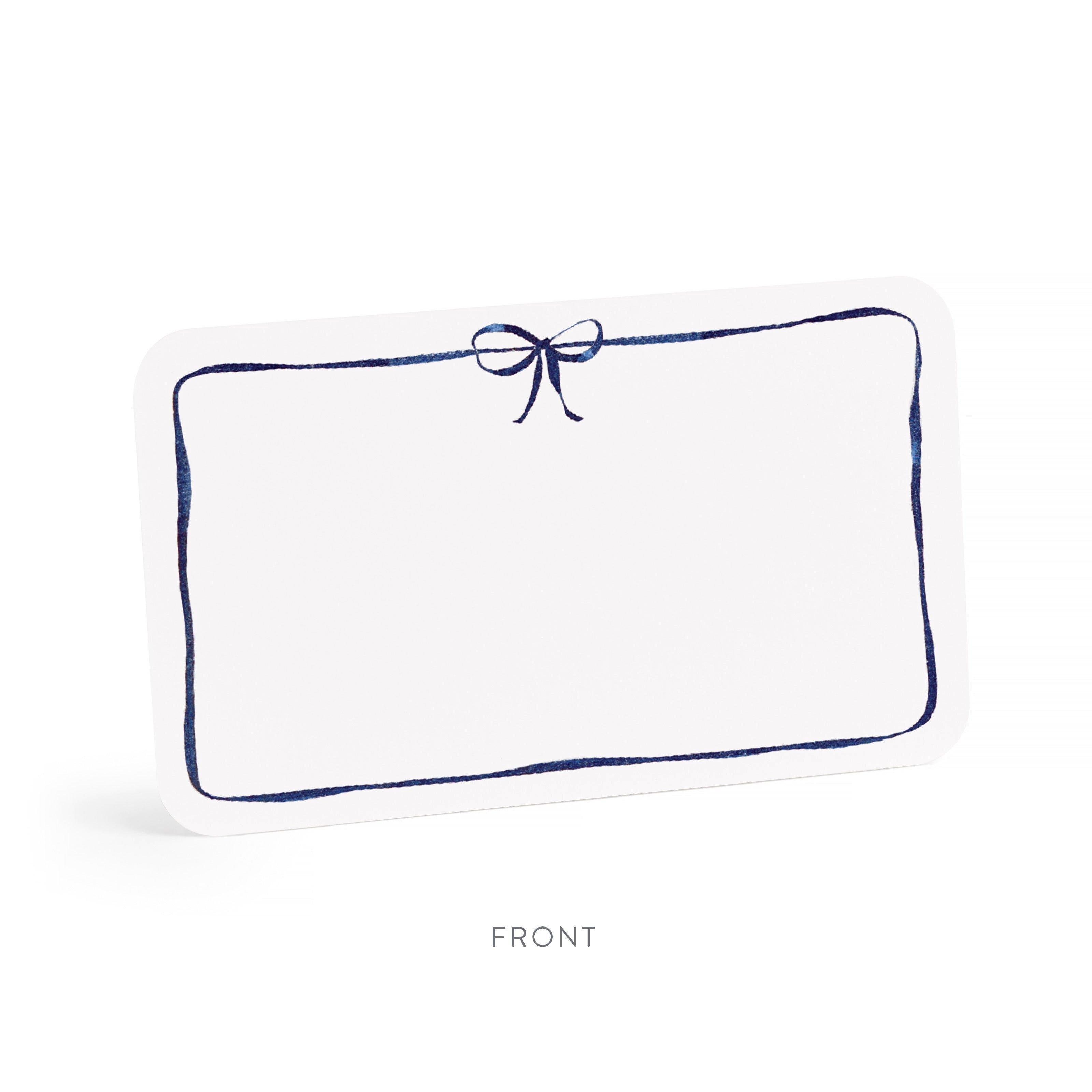 Navy Bow Little Notes® image number 2