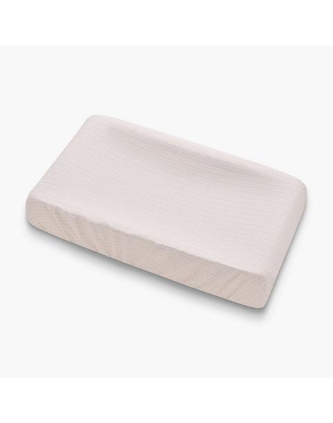 Petal Scallops Changing Pad Cover- Pink