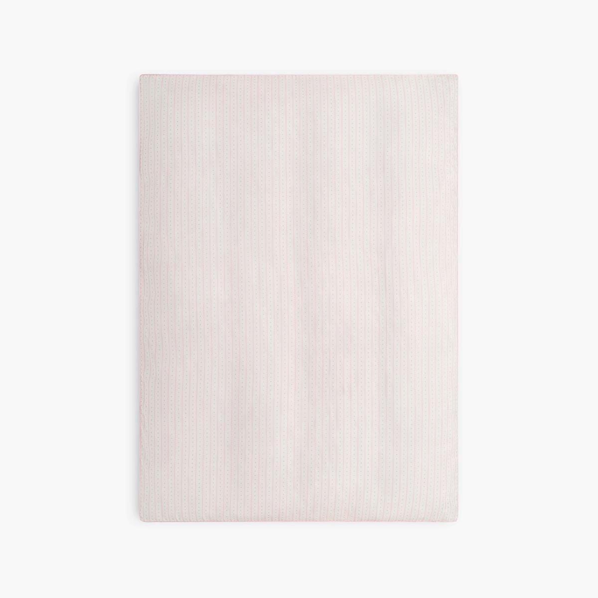 Petal Scallops Toddler Duvet Set- Pink image number 1