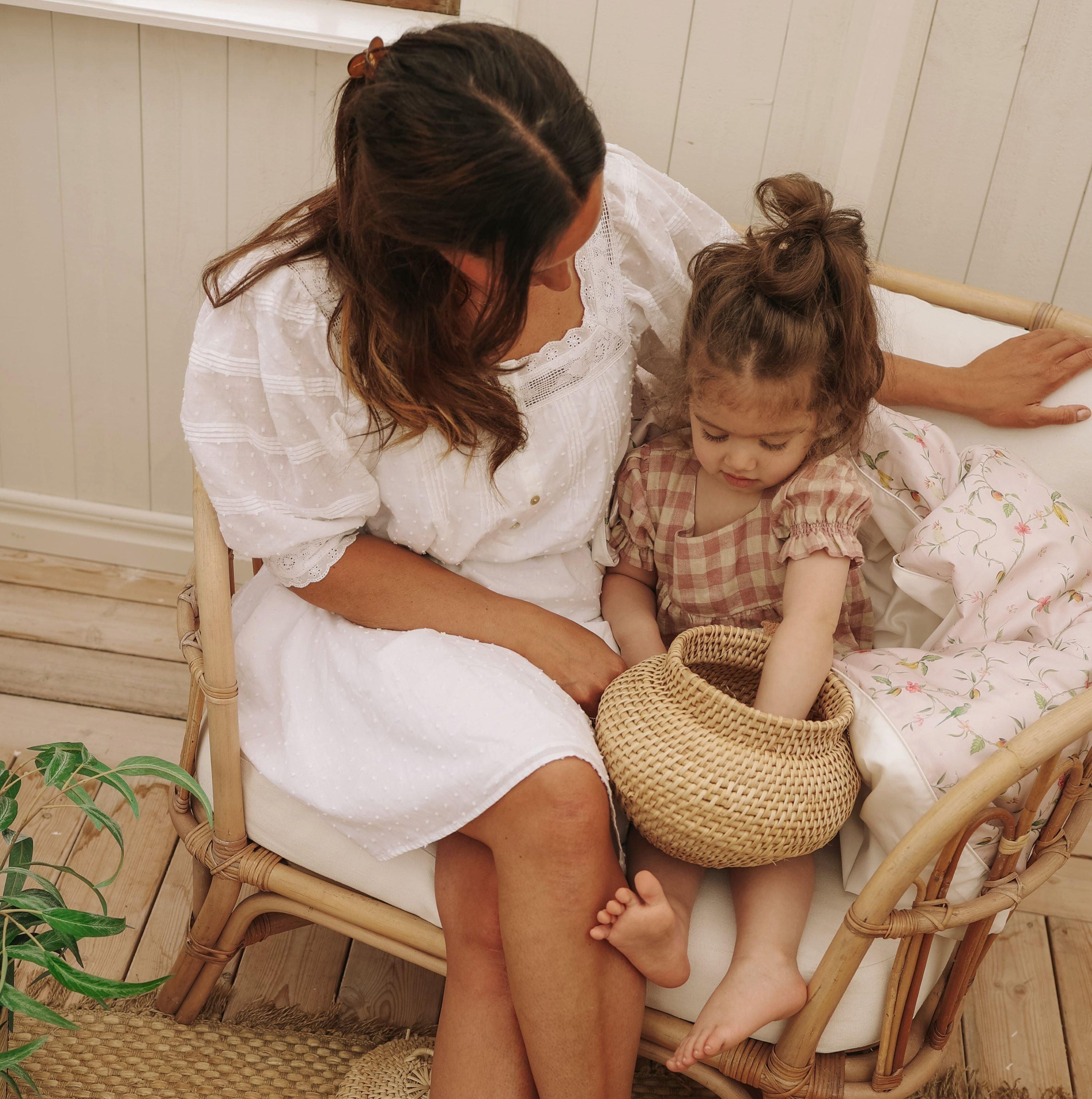 Dreaming of Paradise Toddler Duvet Set- Ivory image number 4