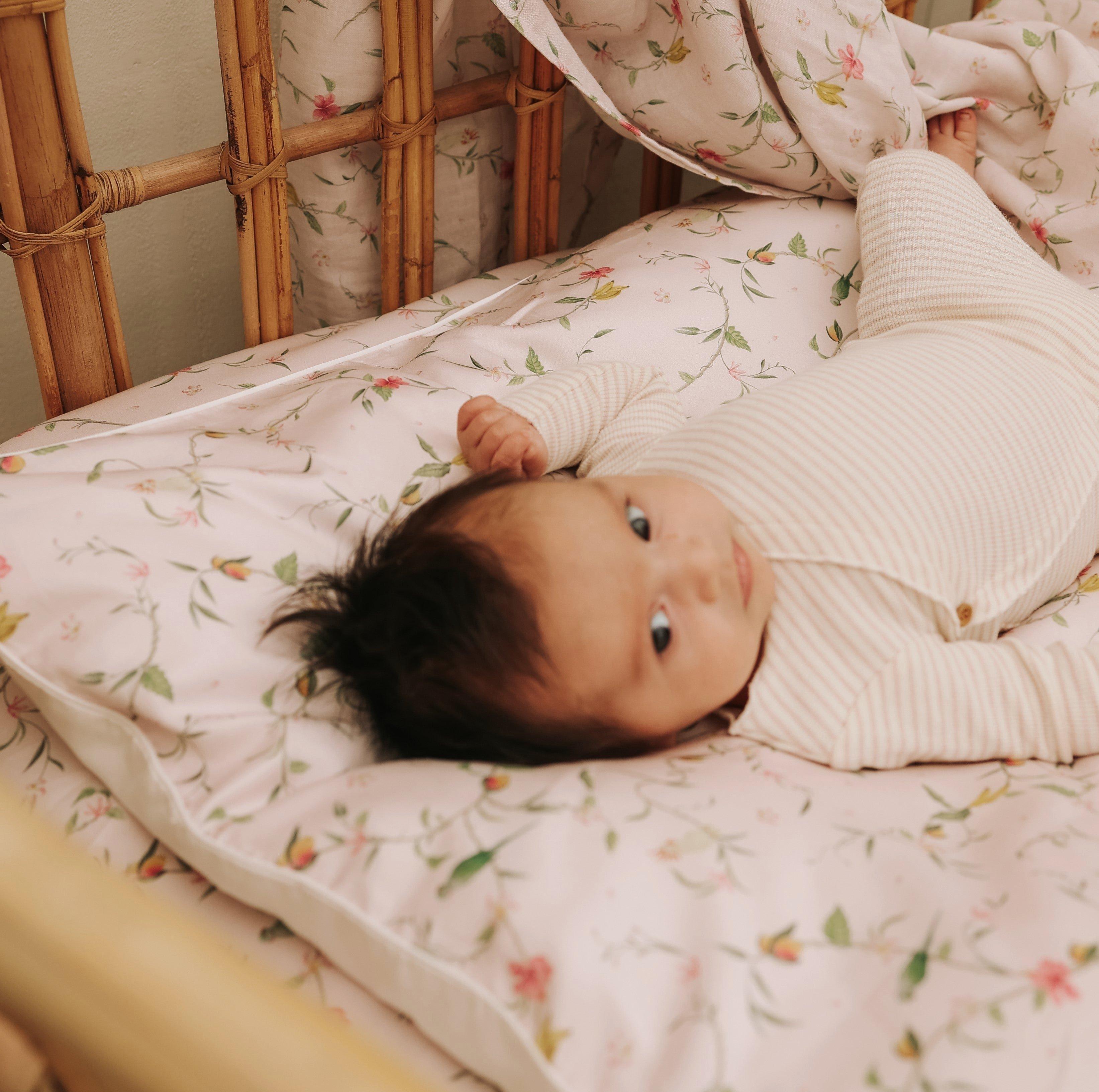 Dreaming of Paradise Baby Duvet Set- Ivory image number 4