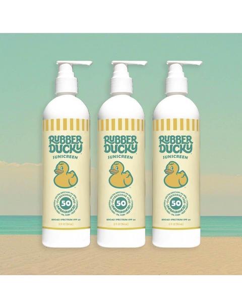 SPF 50 Sunscreen Lotion, 12oz Pump (3 Pack)