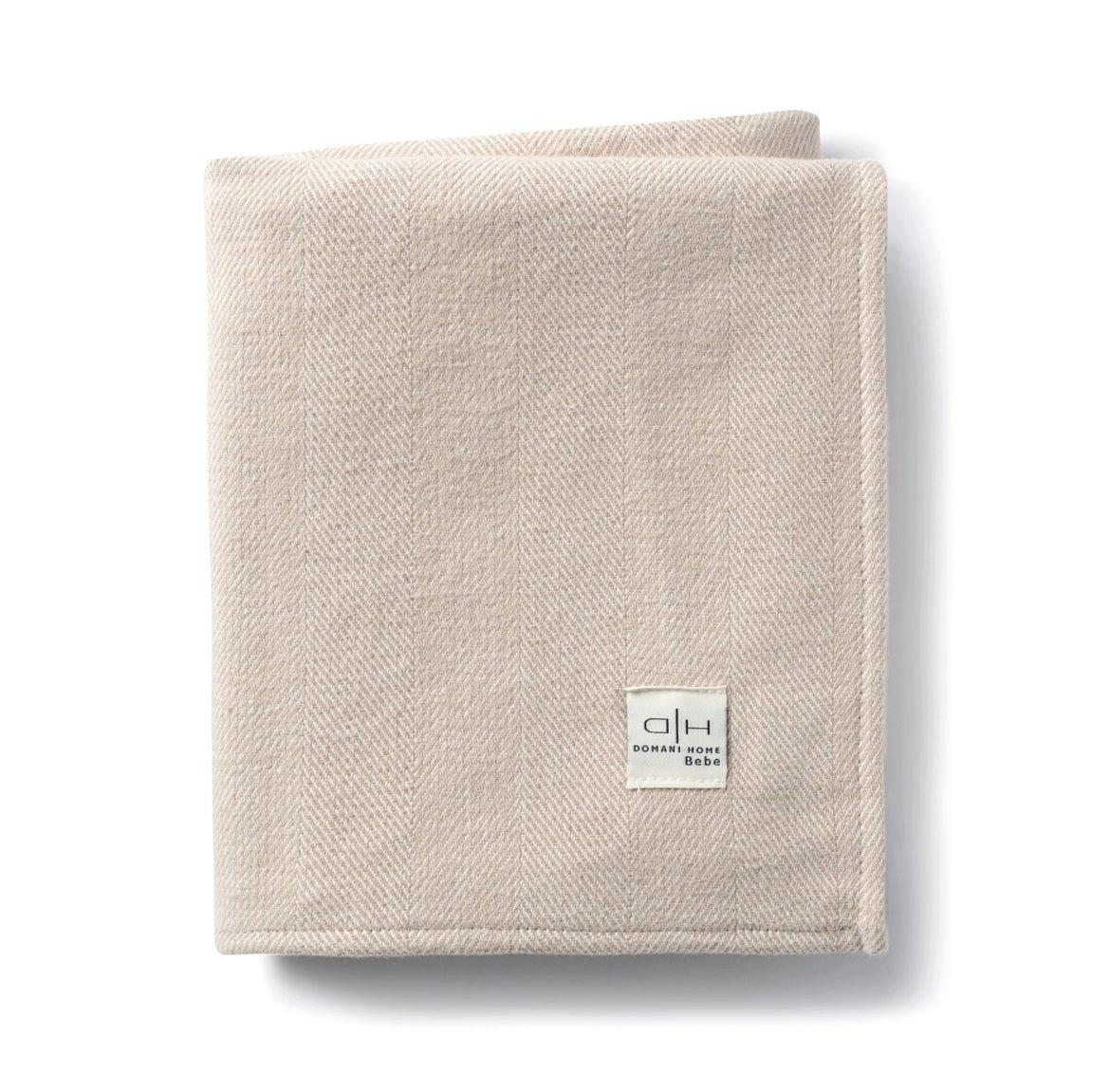 Chevron Latte Baby Blanket