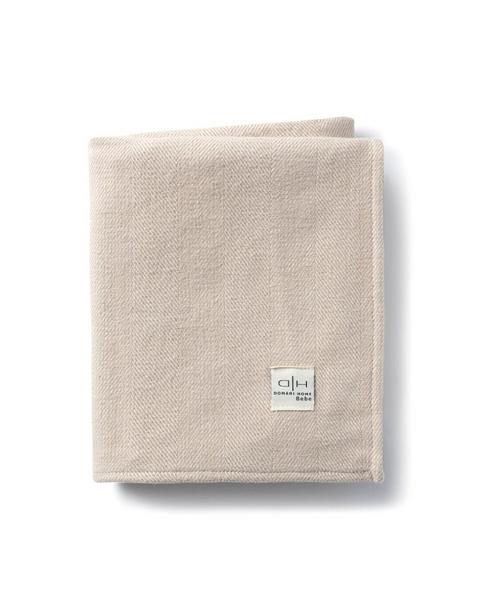 Chevron Latte Baby Blanket
