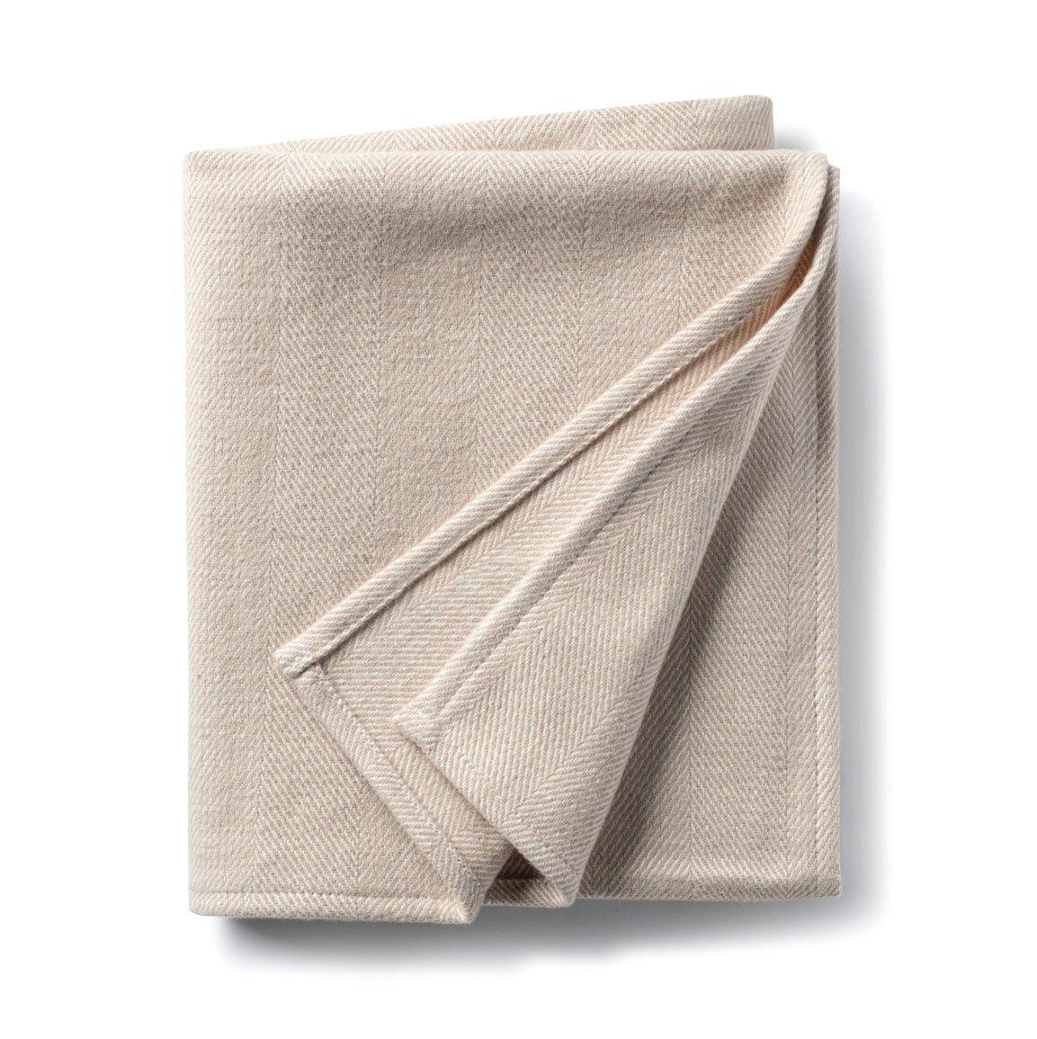 Chevron Latte Baby Blanket image number 1