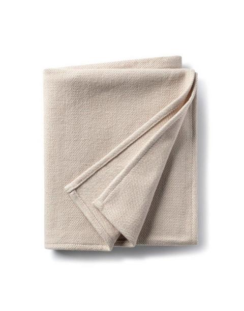 Chevron Latte Baby Blanket
