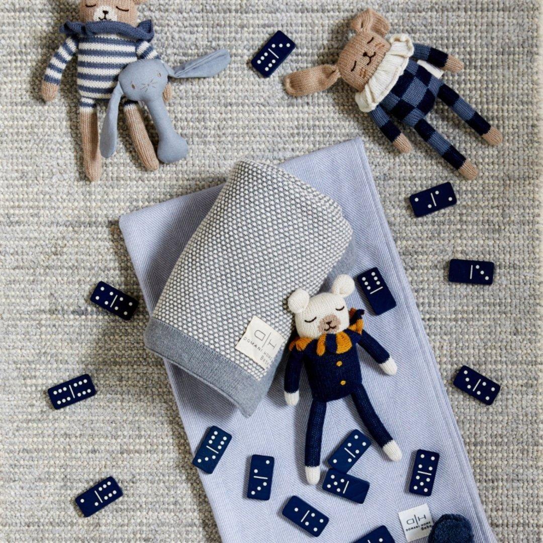 Chevron Cadet Baby Blanket image number 3