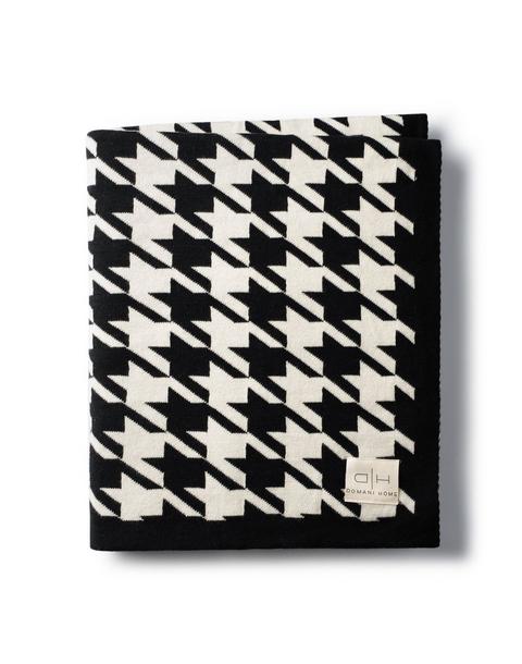 Houndstooth Throw