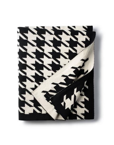 Houndstooth Throw
