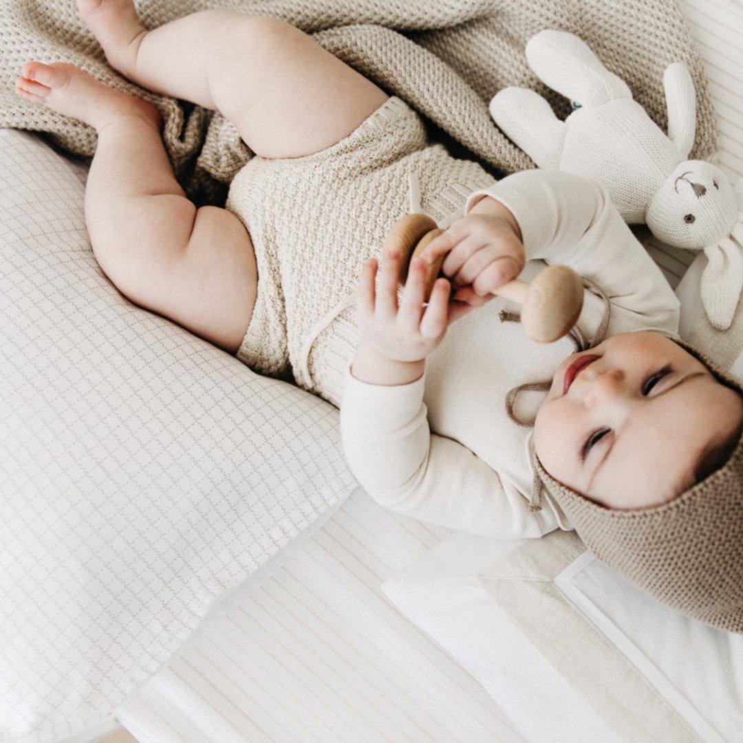 Brunello Sand Baby Blanket image number 2