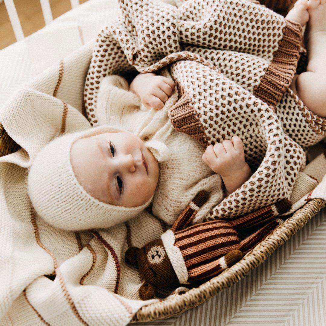 Bande Rose Baby Blanket image number 3