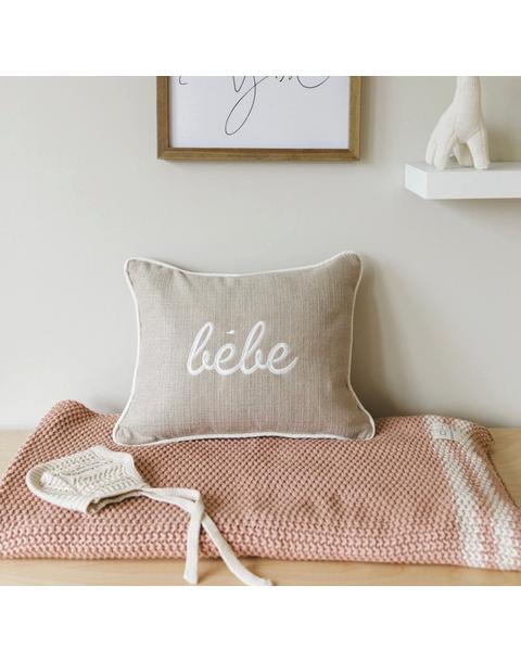 Marici Pink Shell Striped Baby Blanket