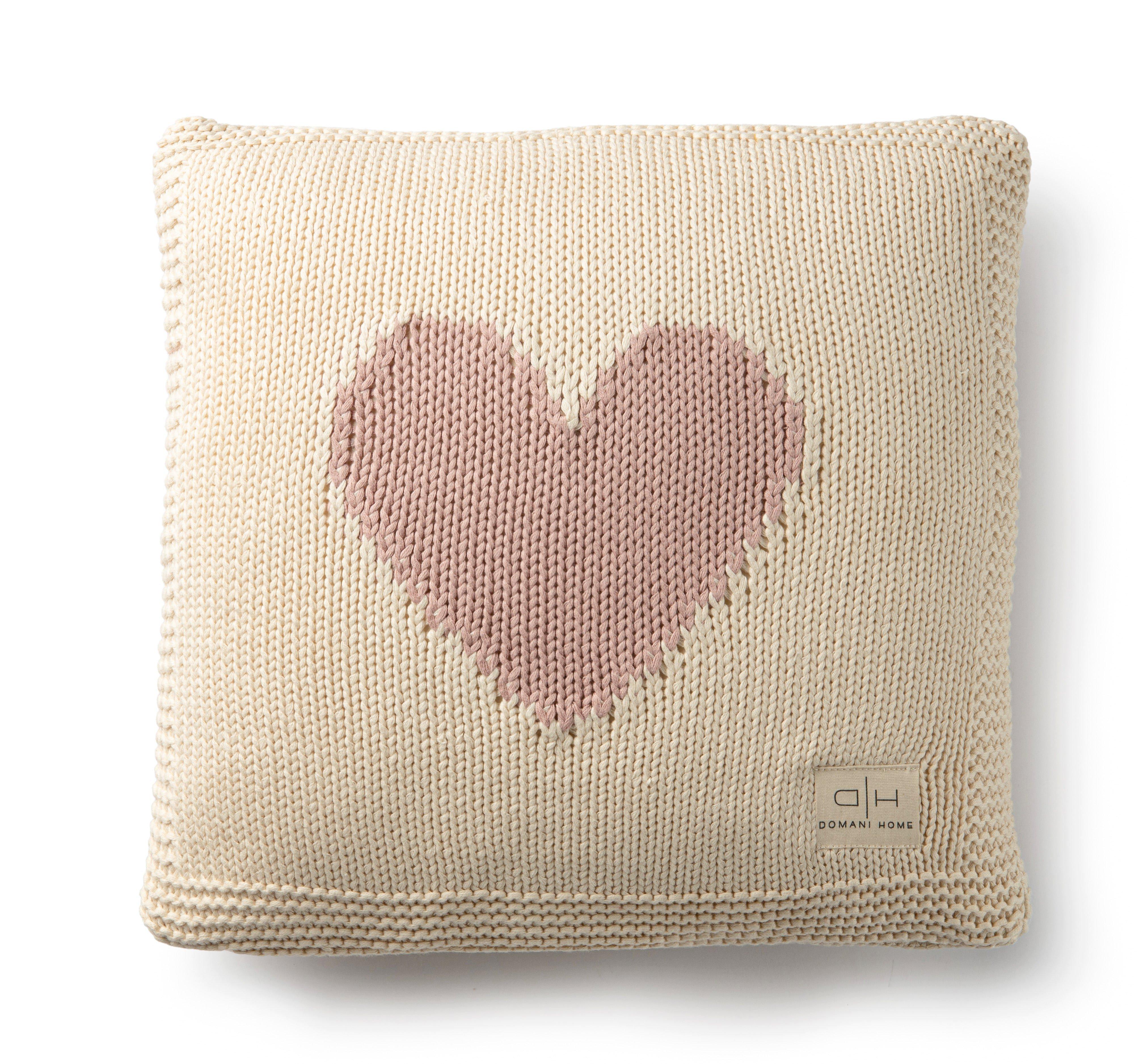 Pink Heart Cushion
