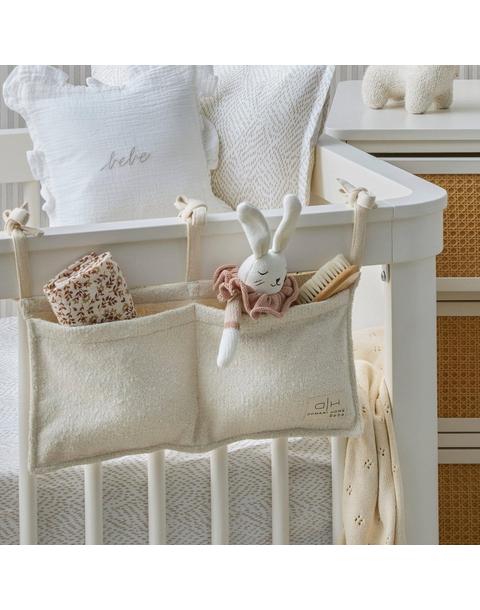 White Gauze Bebe Ruffle Accent Pillow Sham