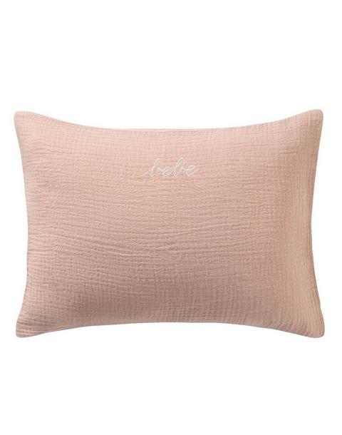 Gauze Linen Blush Bebe Sham