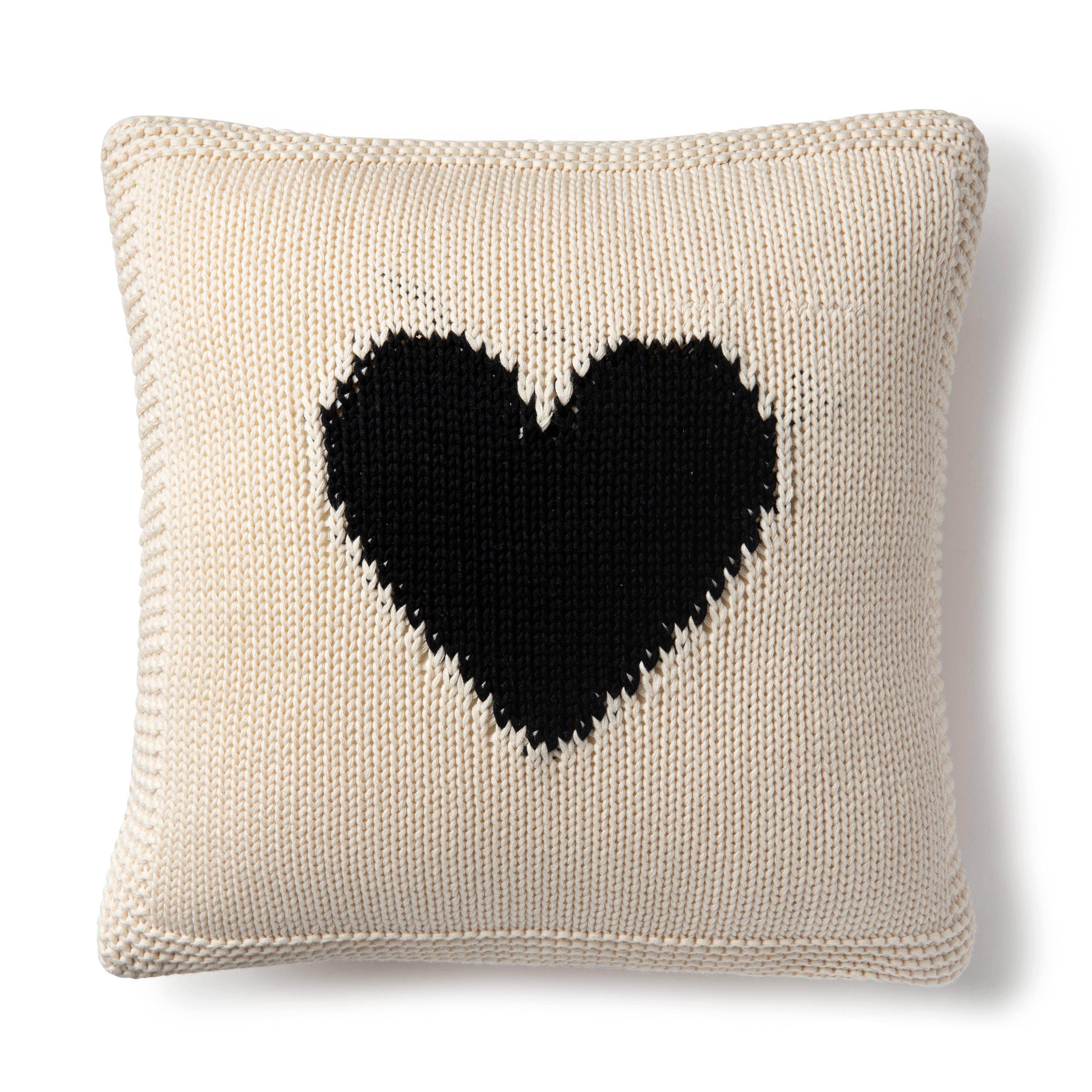 Black Heart Cushion