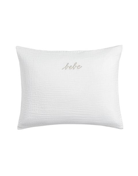Gauze Linen White Bebe Sham
