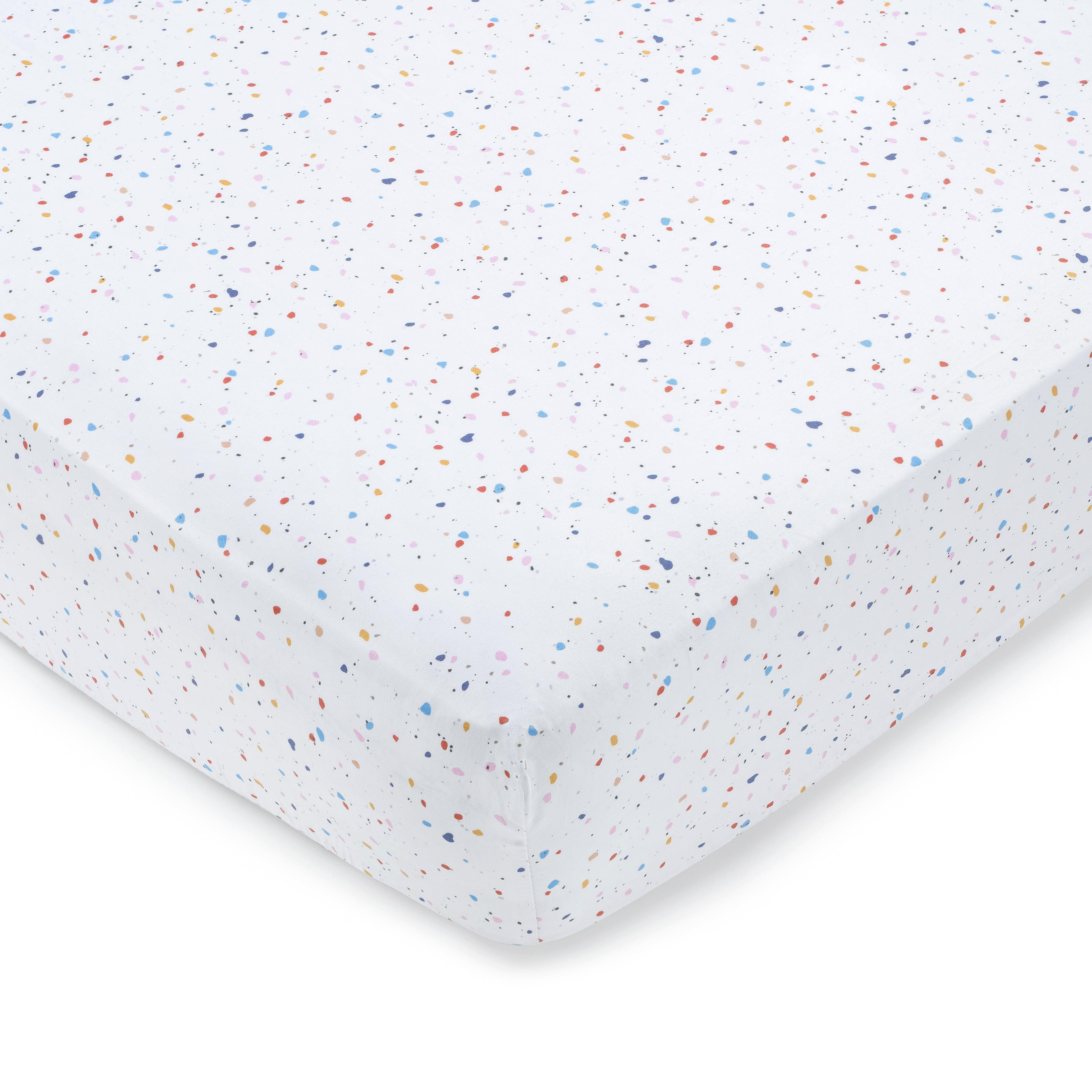 Terrazzo 3 Piece Crib Set in Pouch image number 2